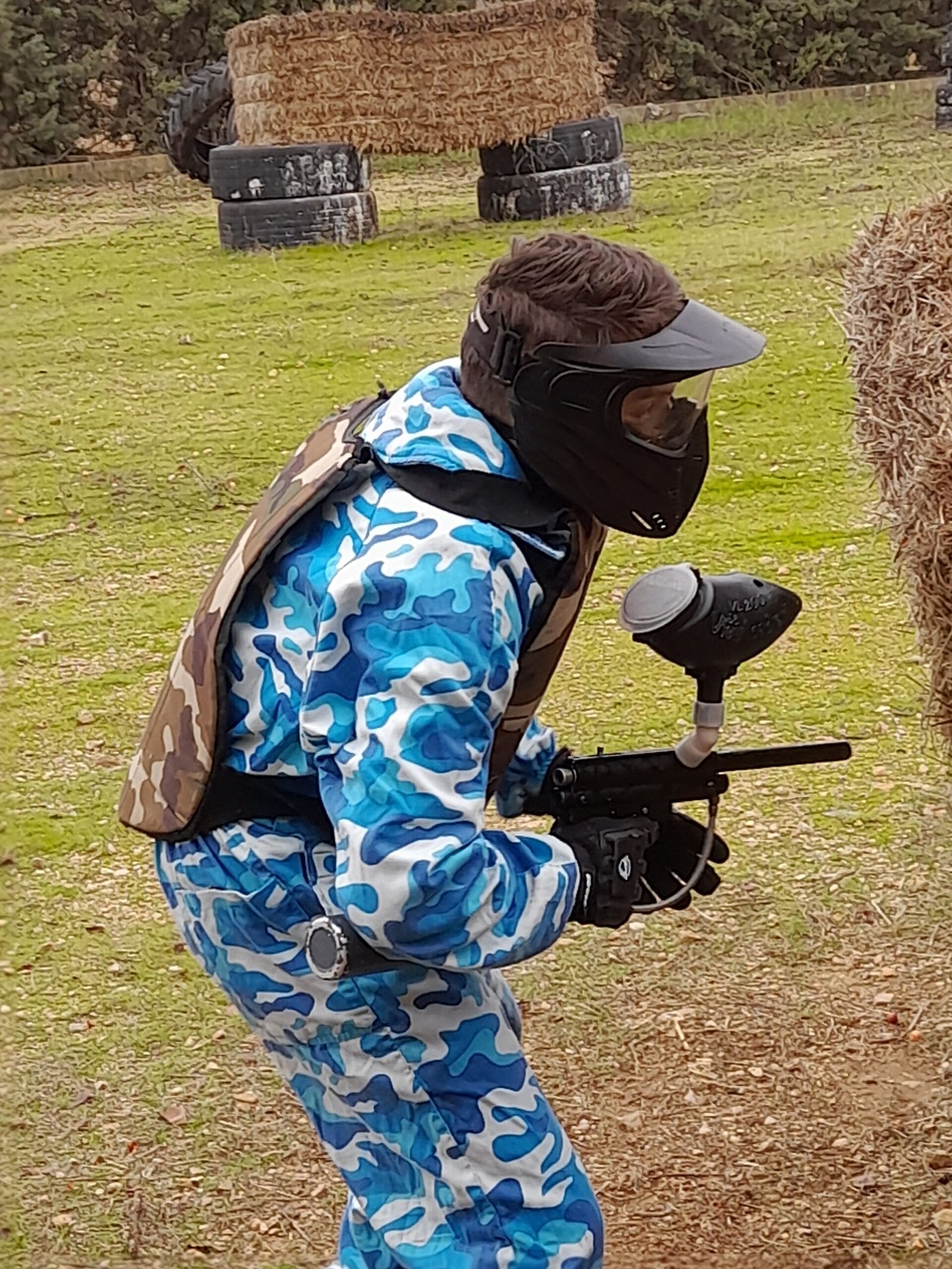 cuanto dura una partida de paintball