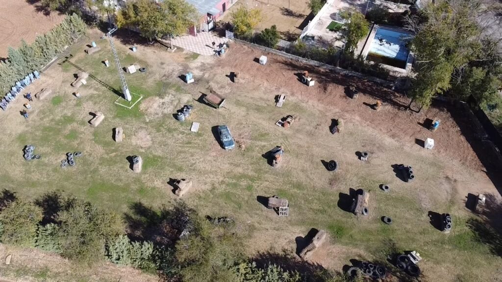 campo de paintball en ciudad real