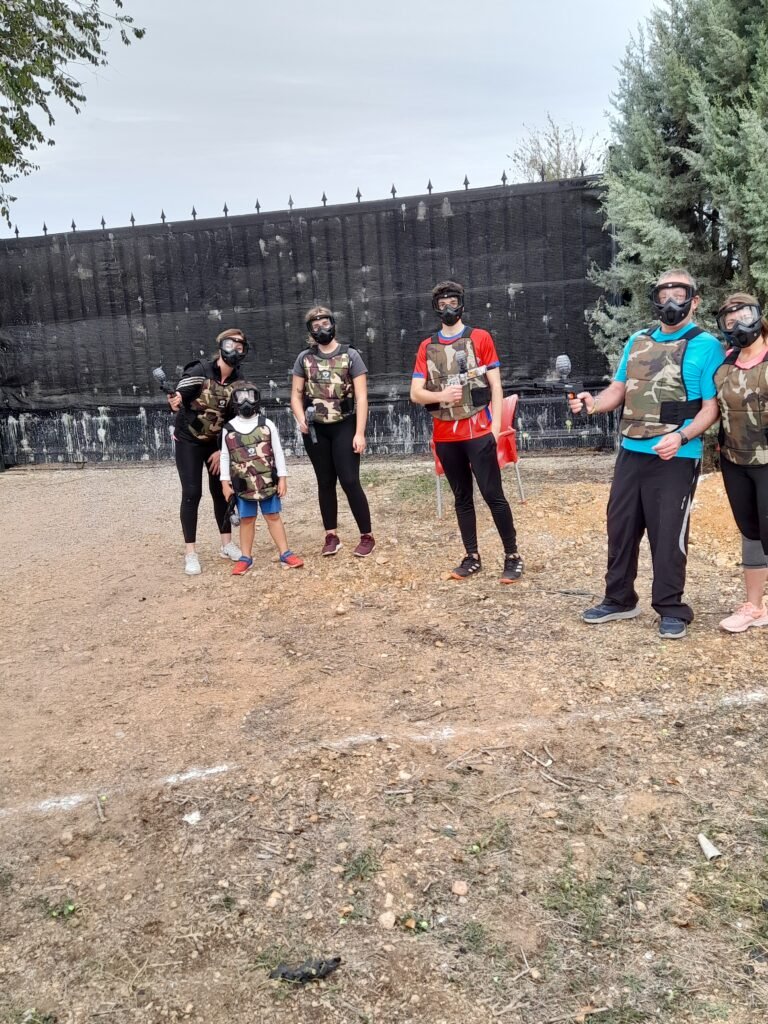 paintball con niños en Valdepeñas