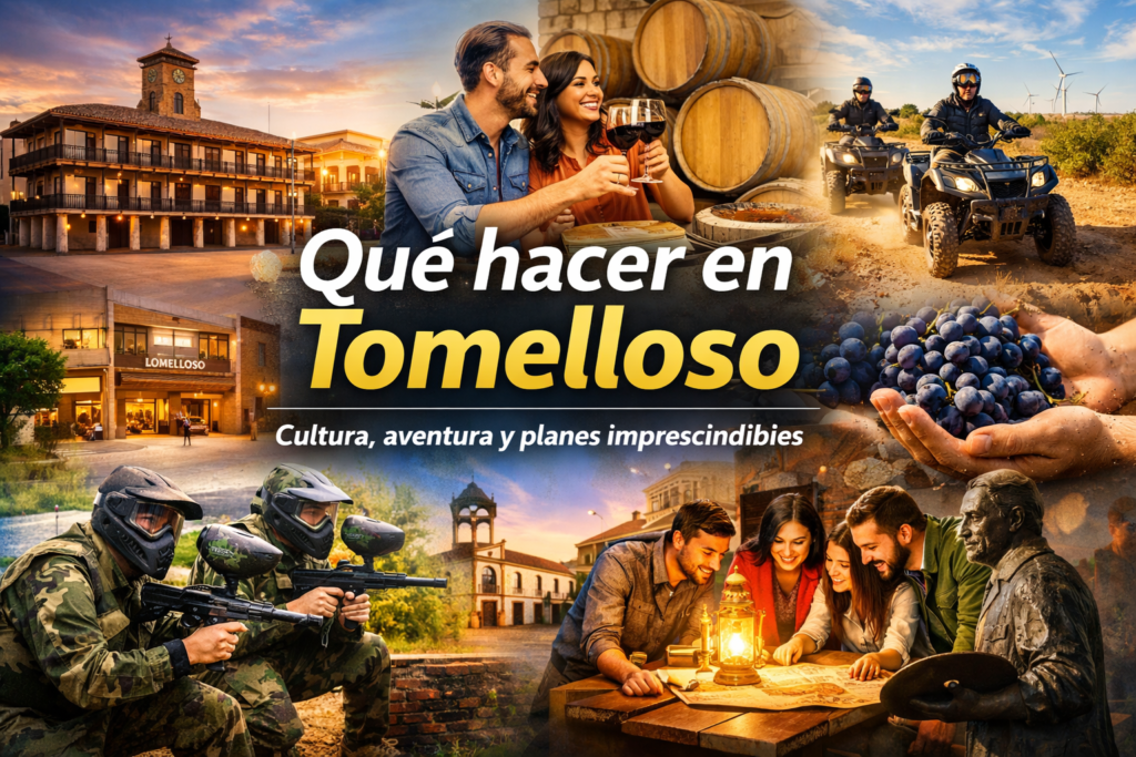 Plan diferente cerca de Tomelloso para disfrutar con amigos