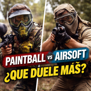 que duele mas airsoft o paintball