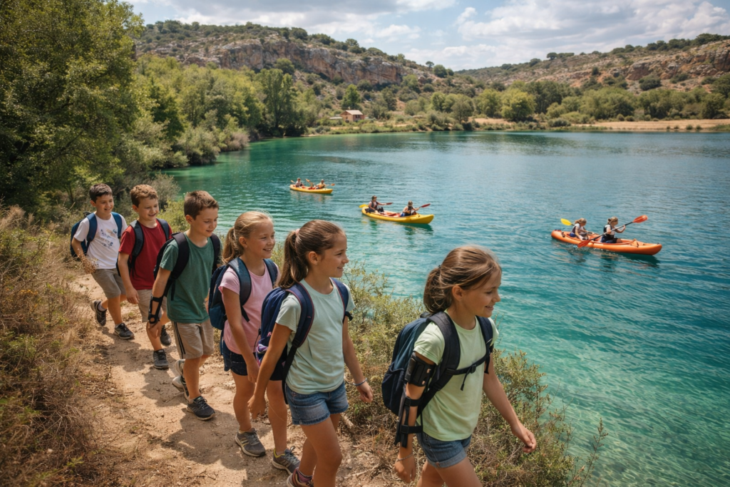 Viaje Escolar en Lagunas de Ruidera con Actividades