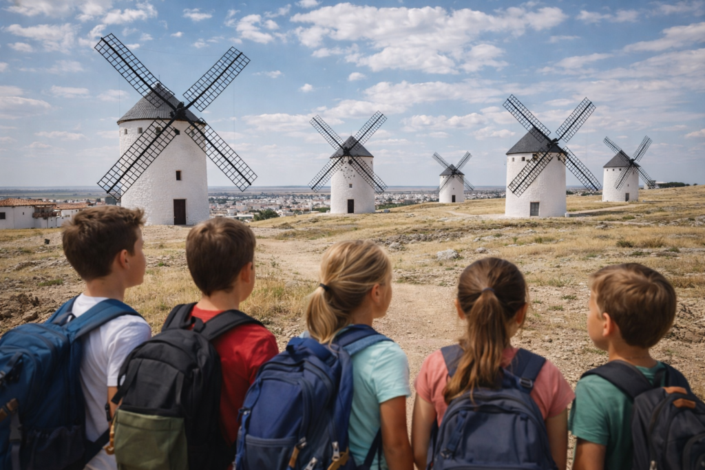 Viajes Escolares con Alojamiento en Castilla-La Mancha