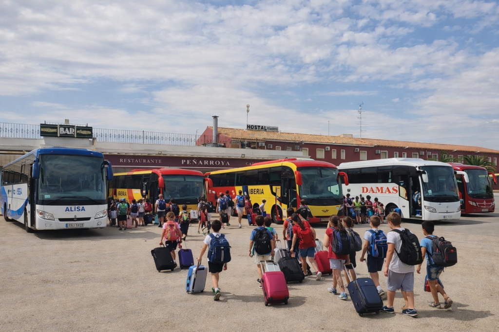 viaje de fin de curso en Ruidera
