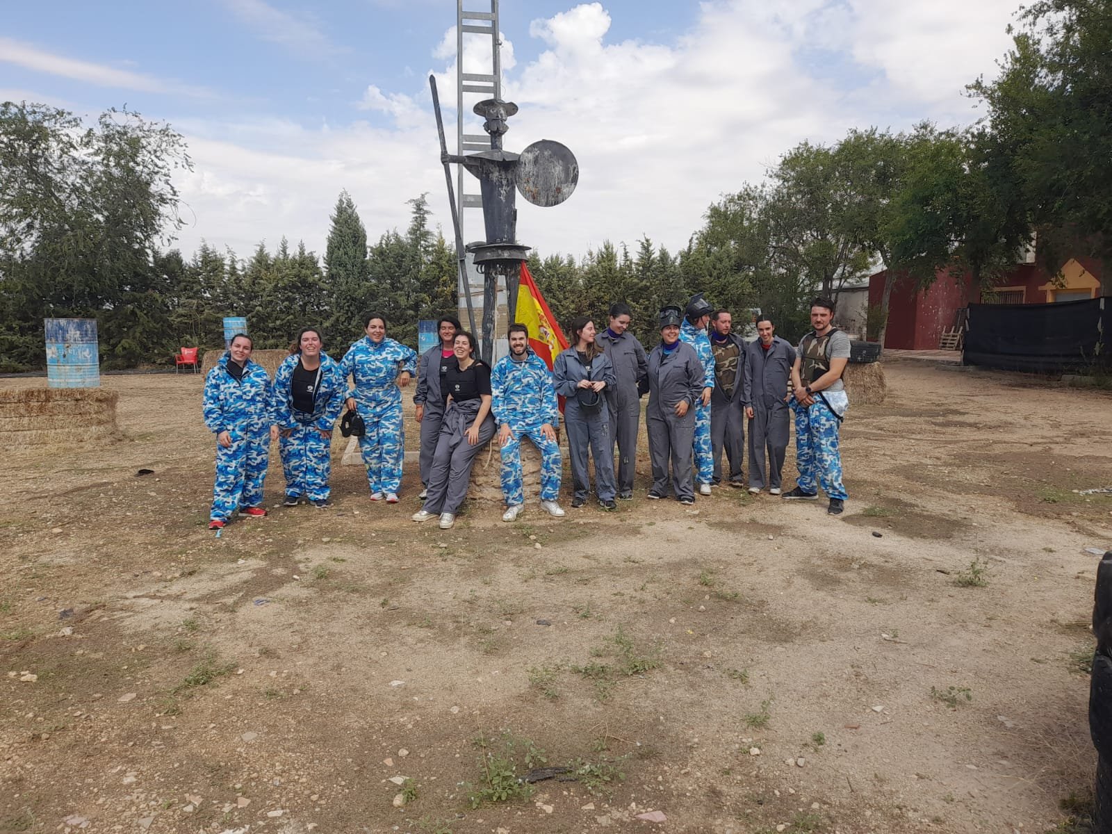 actividad de paintball en ciudad Real