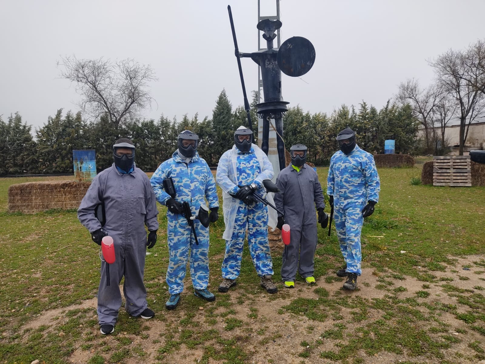 celebrar cumpleaños en Ciudad Real con paintball