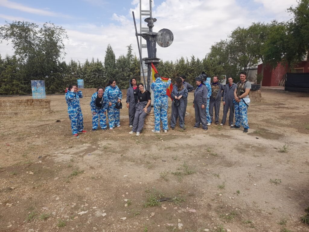 el mejor campo de paintball ciudad real