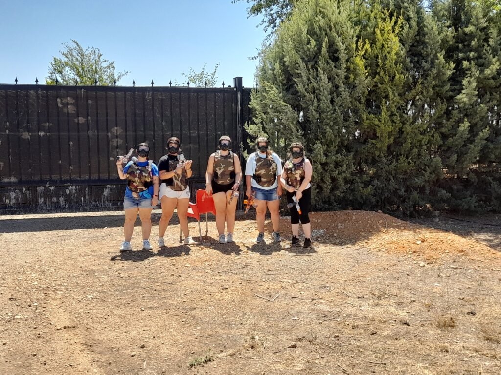 paintball para niños en Ciudad Real